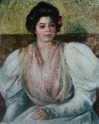 Pierre Auguste Renoir Christine Lerolle oil on canvas